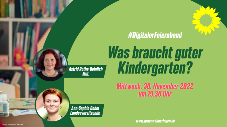 Digitaler Feierabend: „Was braucht guter Kindergarten?“