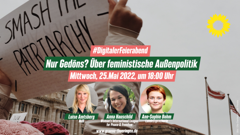 Digitaler Feierabend – „Nur Gedöns? Über feministische Außenpolitik“