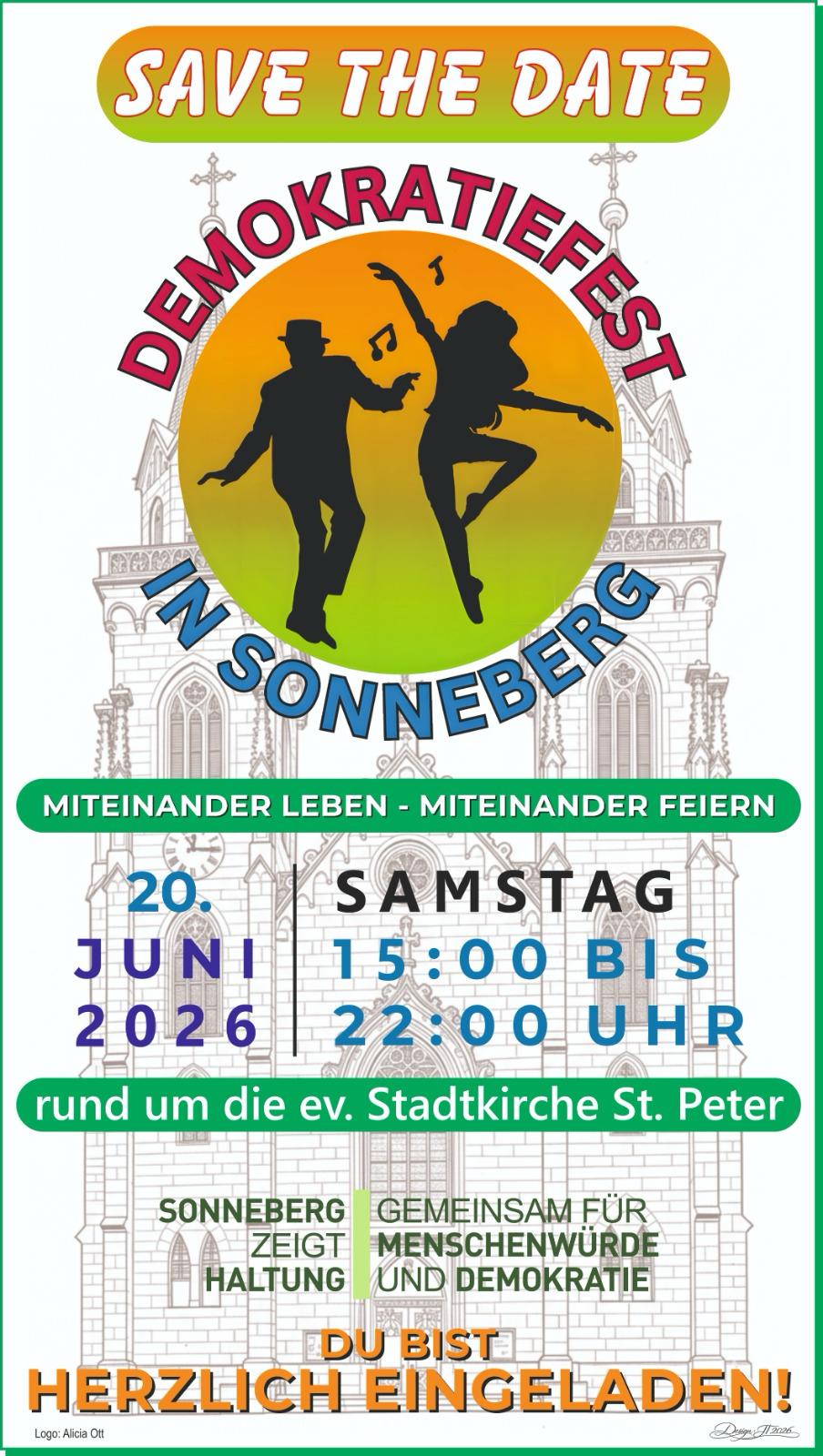 Safe The Date: Demokratiefest in Sonneberg 2026